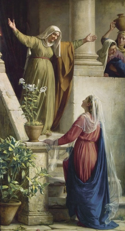 L'incontro tra Maria e Elisabetta, 1866 - Frederiksborg Castle